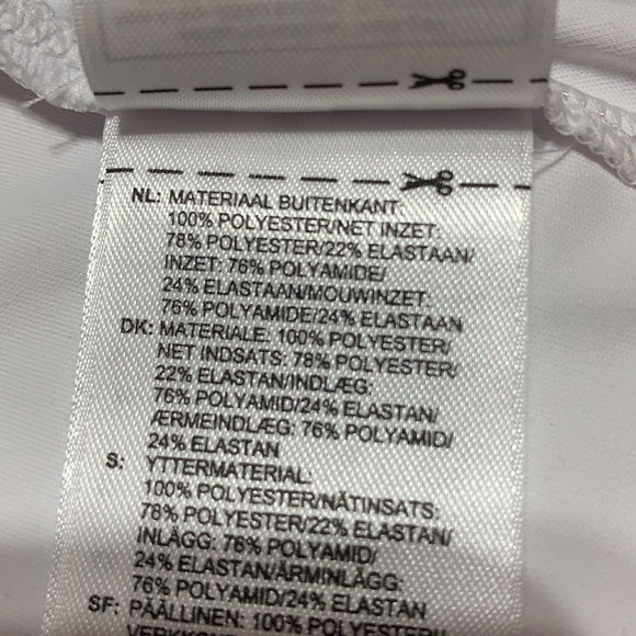 Adidas White Athletic Shirt Small NWOT - Picture 10 of 10